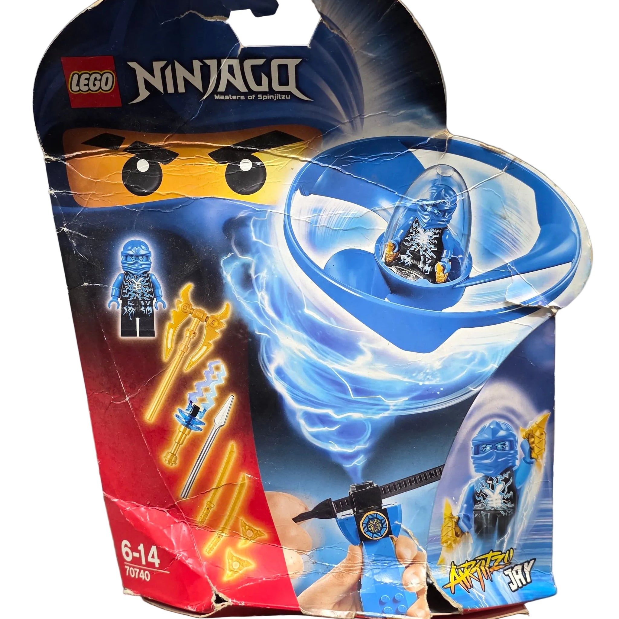 LEGO Ninjago Airjitzu Jay Flyer 70740 (Damaged Box)