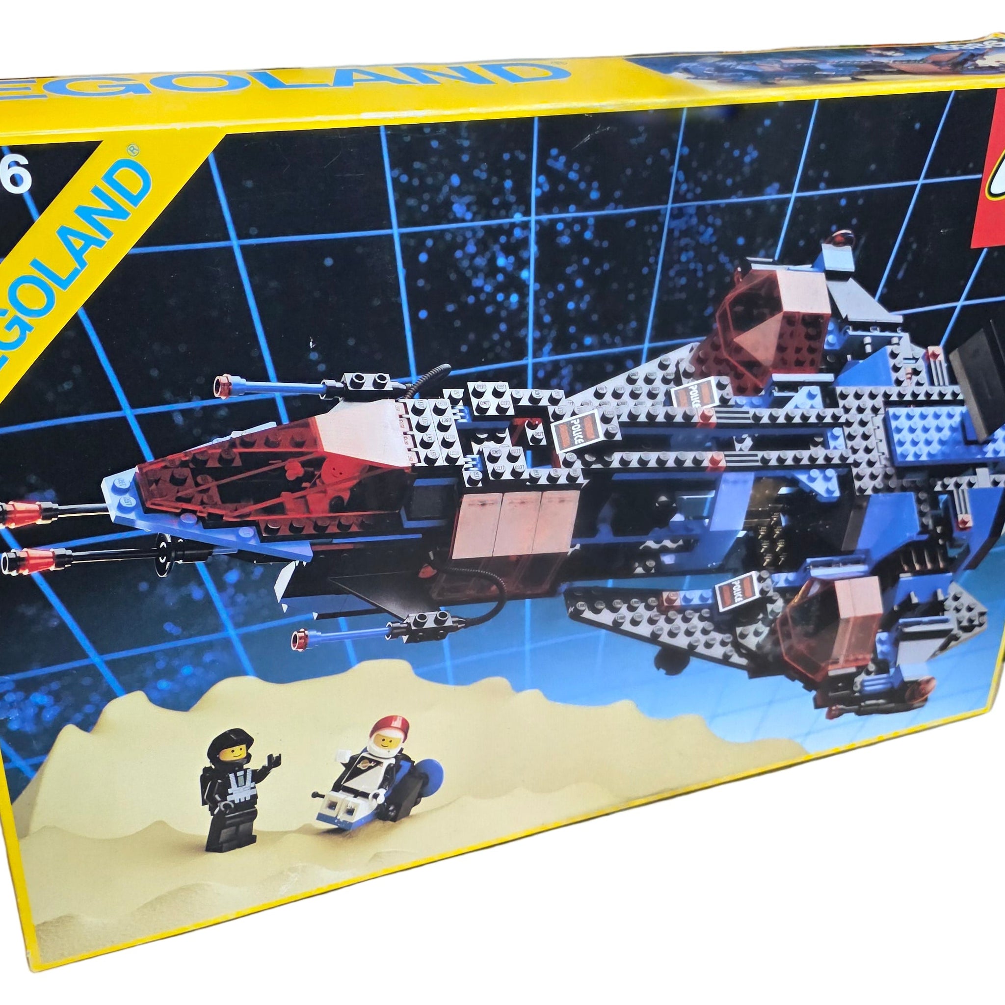 Lego 6986 Incomplete LEGO Space Police Mission Commander 6986