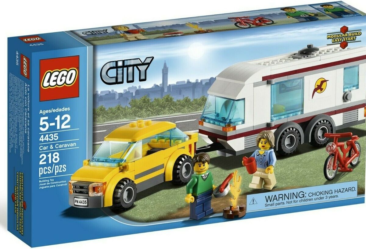 LEGO City Car and Caravan 4435