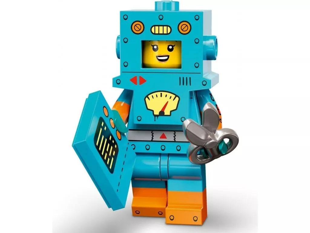 LEGO MINIFIG Cardboard Robot, Series 23 col23-6