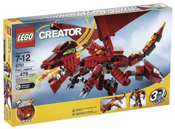 LEGO Creator 3 in 1 Fiery Legend 6751