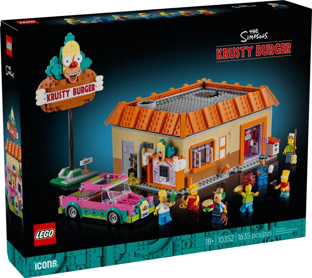 PRE-LOVED LEGO The Simpsons Krusty Burger 10352