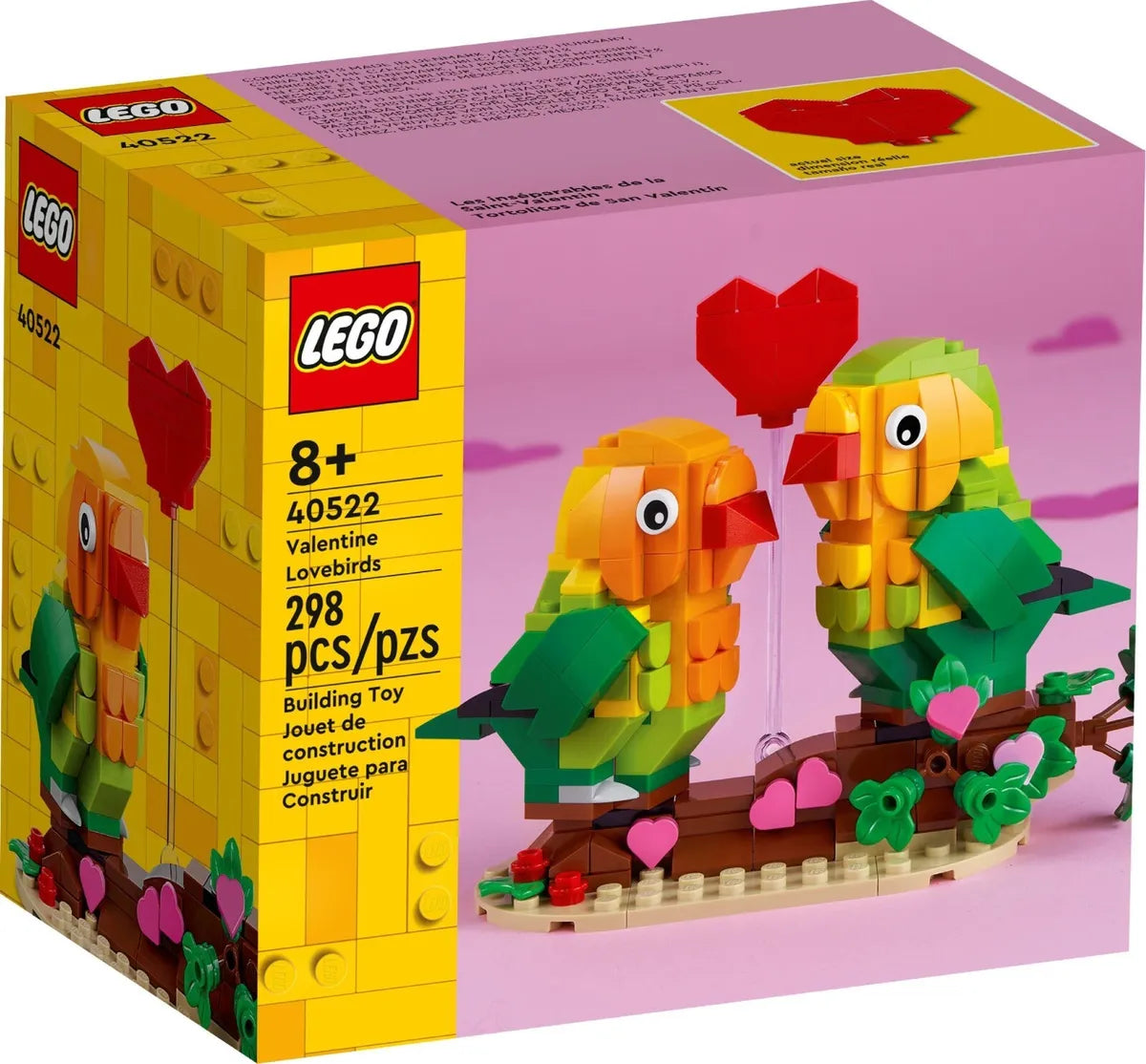 PRE-LOVED LEGO Valentine's Day Valentine Lovebirds 40522