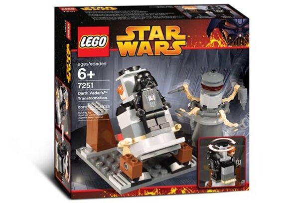 LEGO Star Wars Darth Vader Transformation 7251