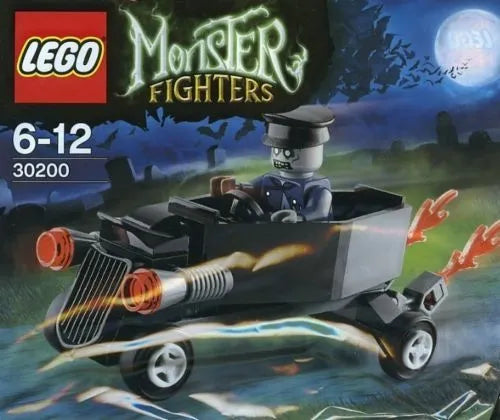 LEGO POLYBAG Monster Fighters Zombie Chauffeur Coffin Car 30200