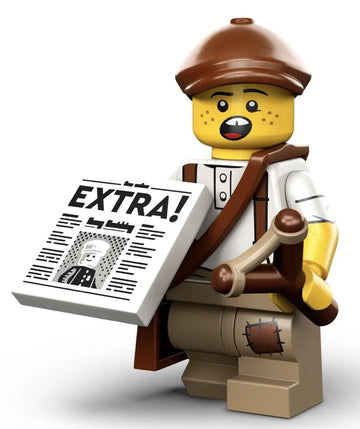 LEGO MINIFIG Newspaper Kid, Series 24 col24-12