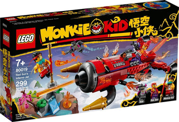 LEGO Monkie Kid Season 2 Red Son's Inferno Jet 80019