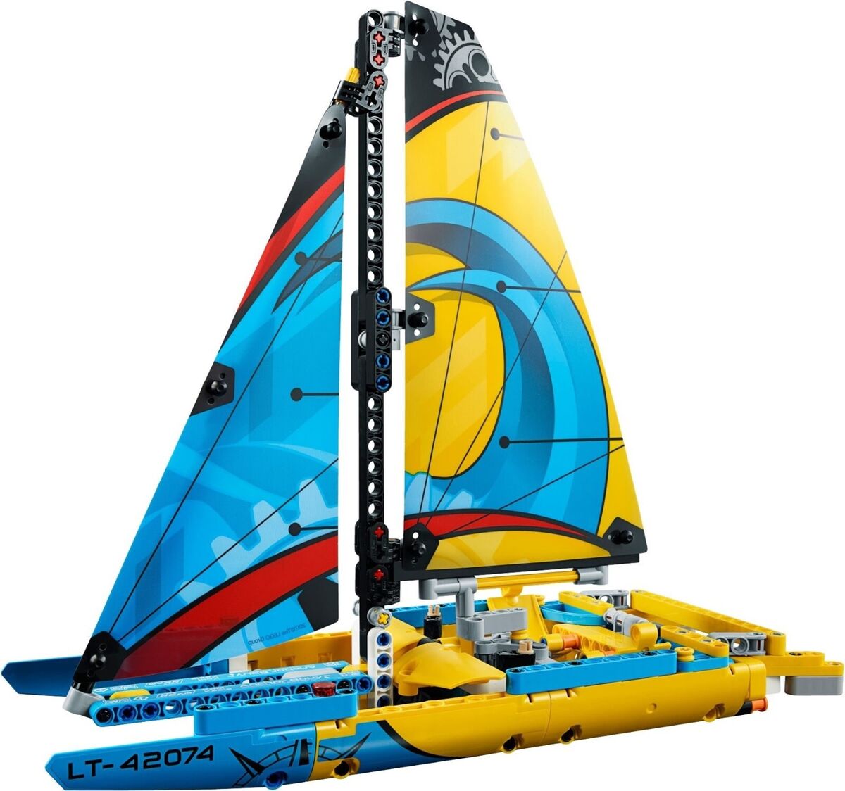 PRE-LOVED LEGO Technic Racing Yacht 42074 (No Box)