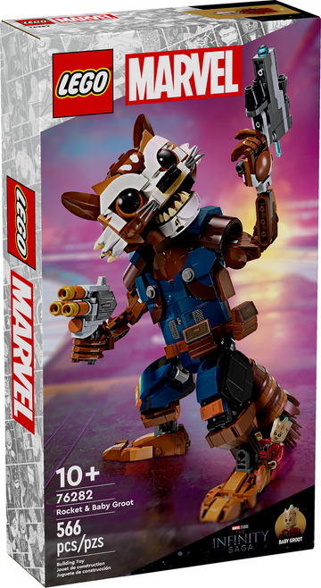 LEGO Marvel Super Heroes Rocket & Baby Groot 76282