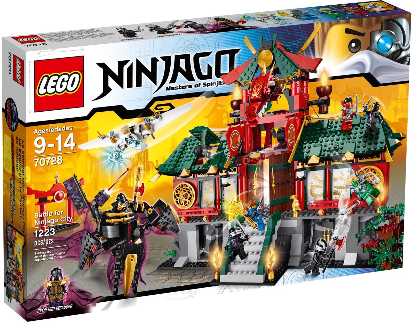 LEGO Ninjago Rebooted Battle for Ninjago City 70728