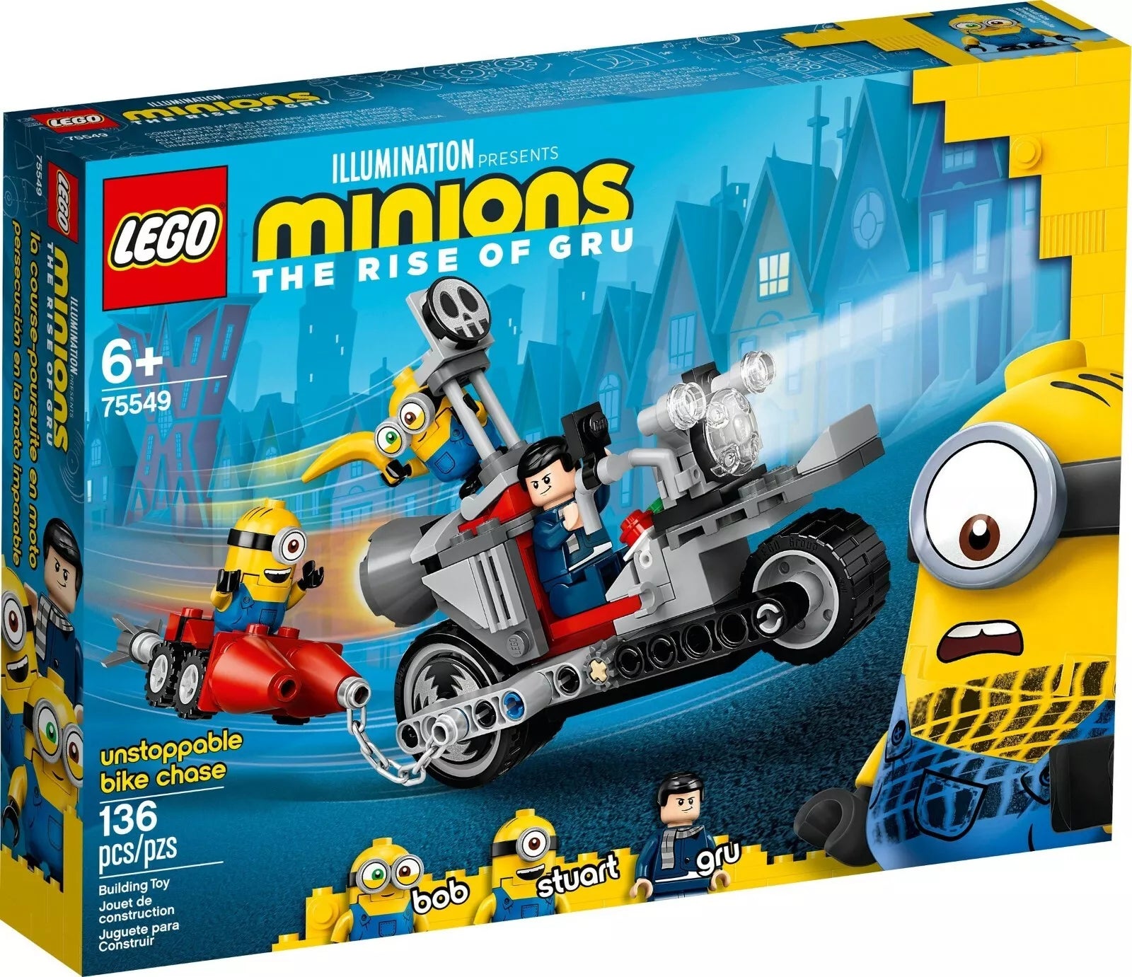 LEGO Minions Unstoppable Bike Chase 75549