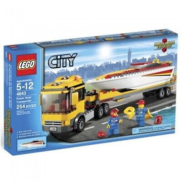 LEGO City Harbor Power Boat Transporter 4643