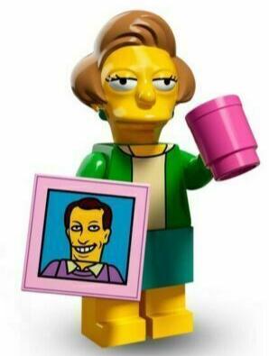 LEGO MINIFIG Edna Krabappel, The Simpsons, Series 2 colsim2-14