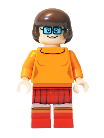 LEGO MINIFIG Scooby-Doo Velma Dinkley scd005