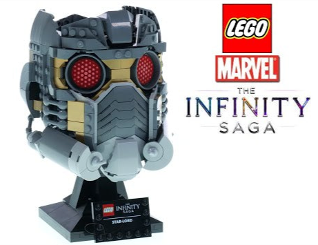PRE-LOVED LEGO Guardians of the Galaxy Star-Lord's Helmet 76251 (No Box)