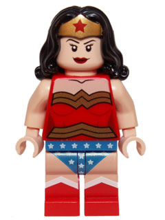 LEGO MINIFIG DC Super Heroes Wonder Woman sh0004