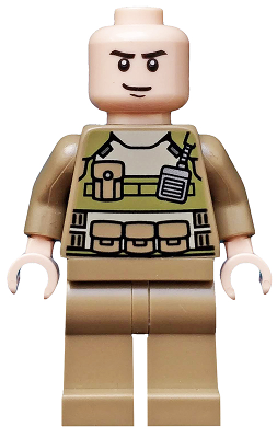 LEGO MINIFIG DC Super Heroes Colonel Hardy sh0079