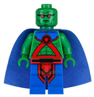 LEGO MINIFIG DC Super Heroes Martian Manhunter sh0114