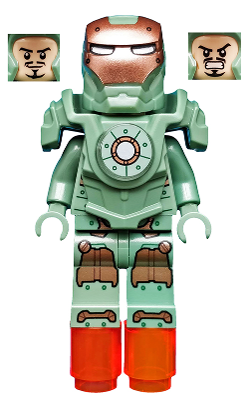 LEGO MINIFIG Marvel Super Heroes Scuba Iron Man sh0213