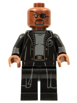 LEGO MINIFIG Marvel Super Heroes Nick Fury sh0585b
