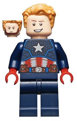 LEGO MINIFIG Marvel Super Heroes Captain America sh0741