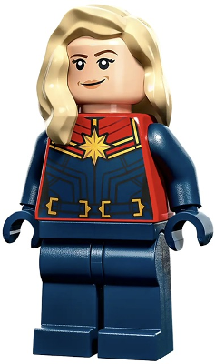 LEGO MINIFIG Marvel Super Heroes Captain Marvel (Carol Danvers) sh0911