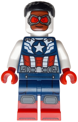 LEGO MINIFIG Marvel Super Heroes Captain America (Sam Wilson) sh0999