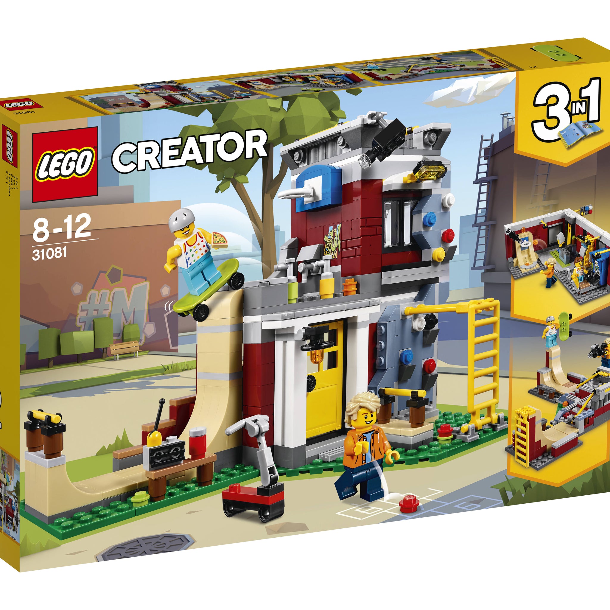 LEGO Creator Modular Skate House 31081 (Damaged Box)