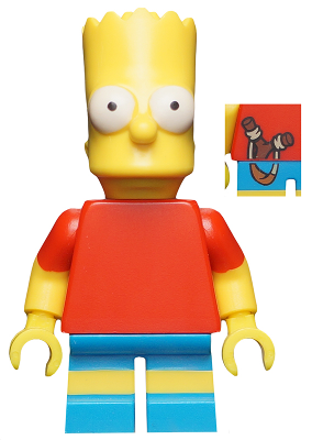 LEGO MINIFIG Minifigure Series Bart Simpson sim008