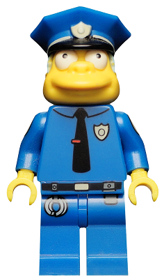 LEGO MINIFIG Minifigure Series Chief Wiggum sim021