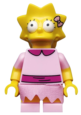LEGO MINIFIG Minifigure Series Lisa Simpson sim030