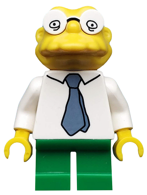 LEGO MINIFIG Minifigure Series Hans Moleman sim036