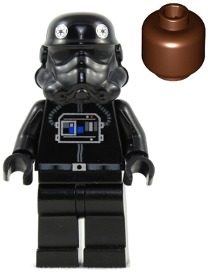 LEGO MINIFIG Star Wars TIE Fighter Pilot sw0035a