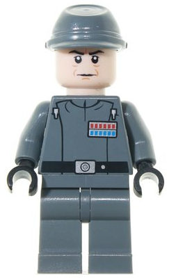 LEGO MINIFIG Star Wars Admiral Firmus Piett sw0352