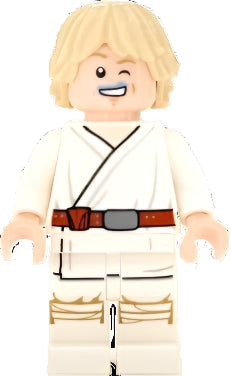 LEGO MINIFIG Star Wars Luke Skywalker Tatooine with Blue Milk sw1198