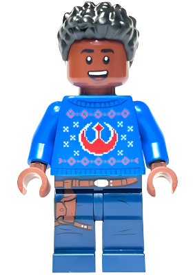LEGO MINIFIG Star Wars Finn in a Holiday Sweater sw1318