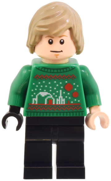 LEGO MINIFIG Star Wars Luke Skywalker Holiday Sweater sw1382