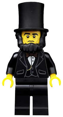 LEGO MINIFIG Minifigure Series Abraham Lincoln tlm005
