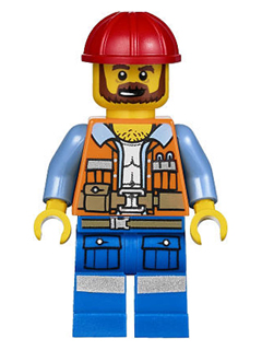 LEGO MINIFIG The LEGO Movie Frank the Foreman tlm047