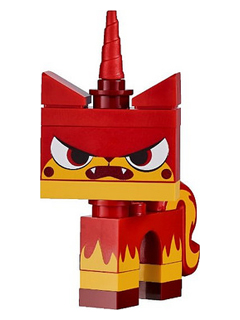 LEGO MINIFIG The LEGO Movie Unikitty Angry Kitty tlm073