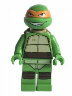 LEGO MINIFIG Teenage Mutant Ninja Turtles Michelangelo tnt038