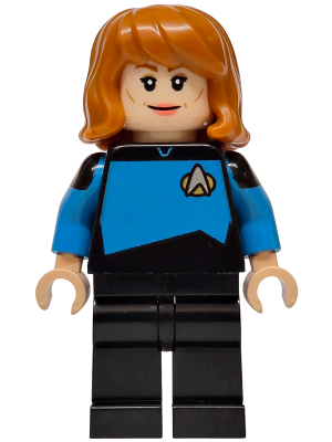 LEGO MINIFIG Icons Dr. Beverly Crusher trek001