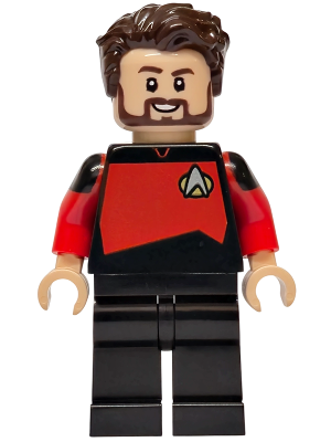 LEGO MINIFIG Icons Commander William Riker trek003