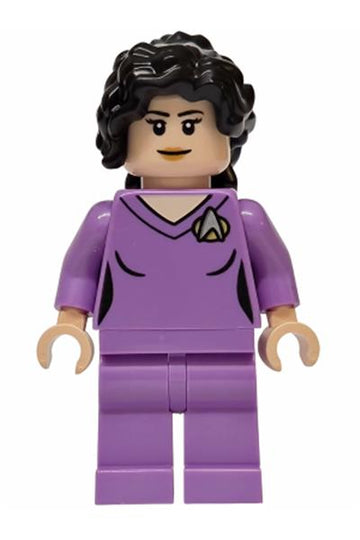 LEGO MINIFIG Icons Counsellor Deanna Troi trek007
