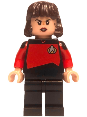 LEGO MINIFIG Icons Ensign Ro Laren trek010
