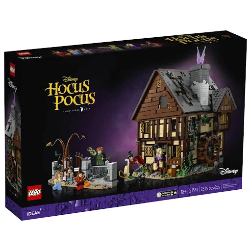 LEGO Ideas Hocus Pocus The Sanderson Sister Cottage 21341