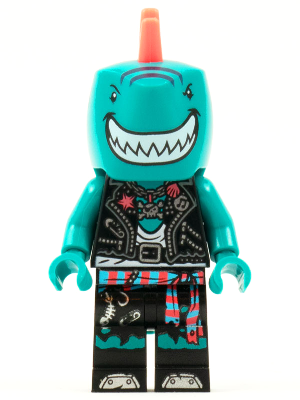 LEGO MINIFIG Vidiyo Shark Singer vid002