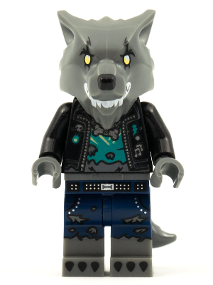 LEGO MINIFIG Vidiyo Werewolf Drummer vid018