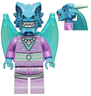 LEGO MINIFIG Vidiyo Dragon Guitarist vid046