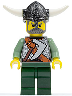 LEGO MINIFIG Vikings Viking Warrior vik012